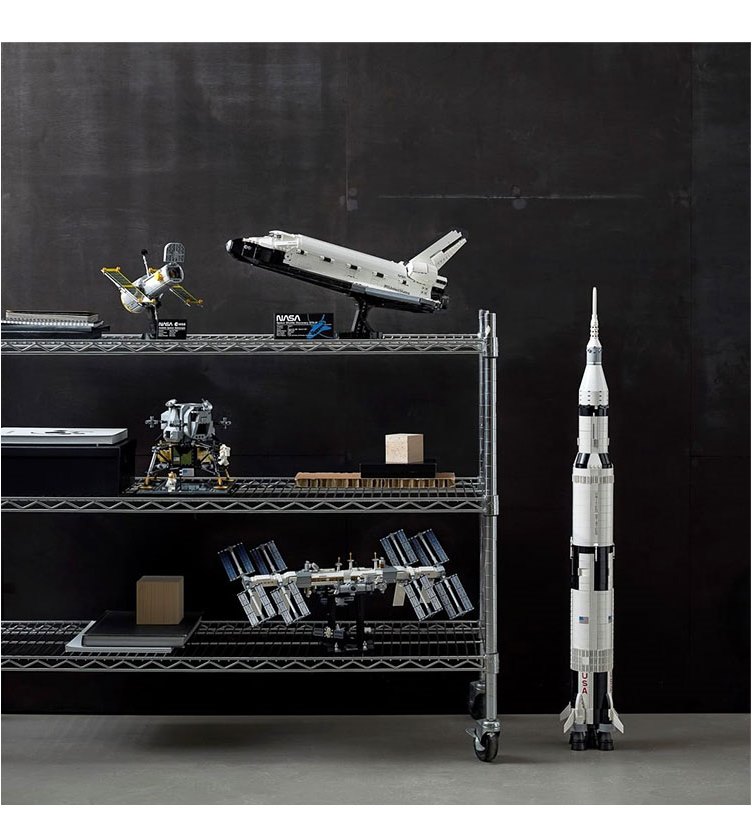 lego乐高10283美国宇航局发现号航天飞机创意系列男孩拼搭玩具 10283