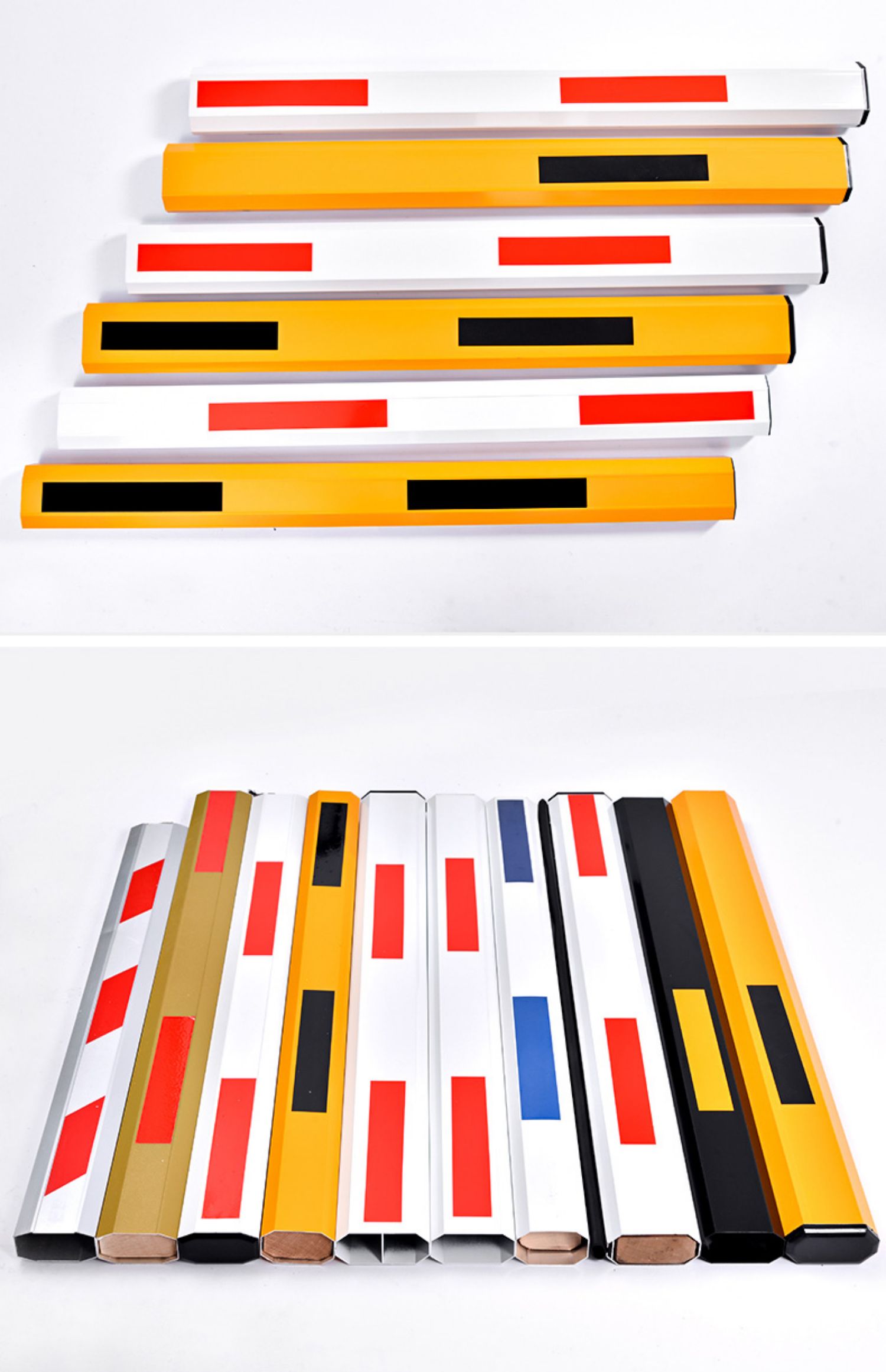 道闸杆停车场铝合金直杆小区起落栅栏杆门禁栏杆门卫挡车杆拦车杆 八