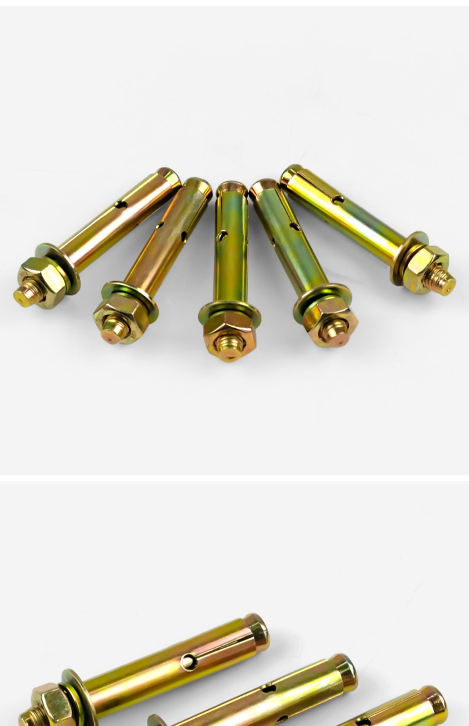 东威膨胀螺丝镀锌铁拉爆螺钉爆炸罗丝膨胀螺栓m6m8m10m12国标 8*60