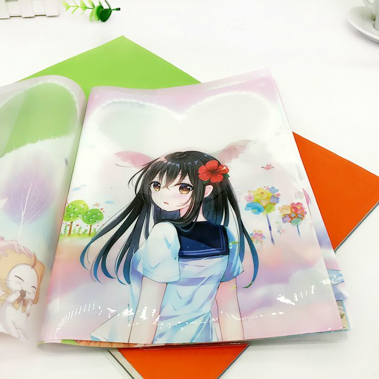 书皮可爱少女心卡通书套小学生用可爱动漫一年级男女孩透明课本温妤