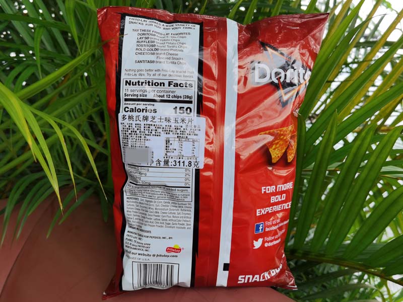 tortillachips美国多桃氏玉米片party聚餐办公室零食coolranch3118g