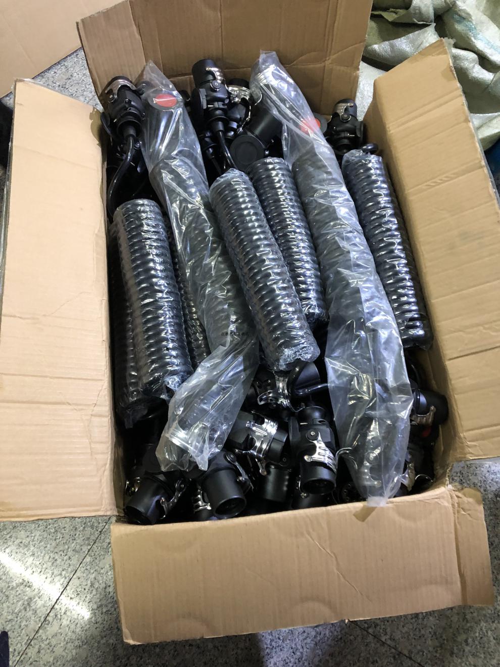 货车半挂车纯铜七芯连接线abs线j6纯铜挂车国标1平方电源线弹簧线