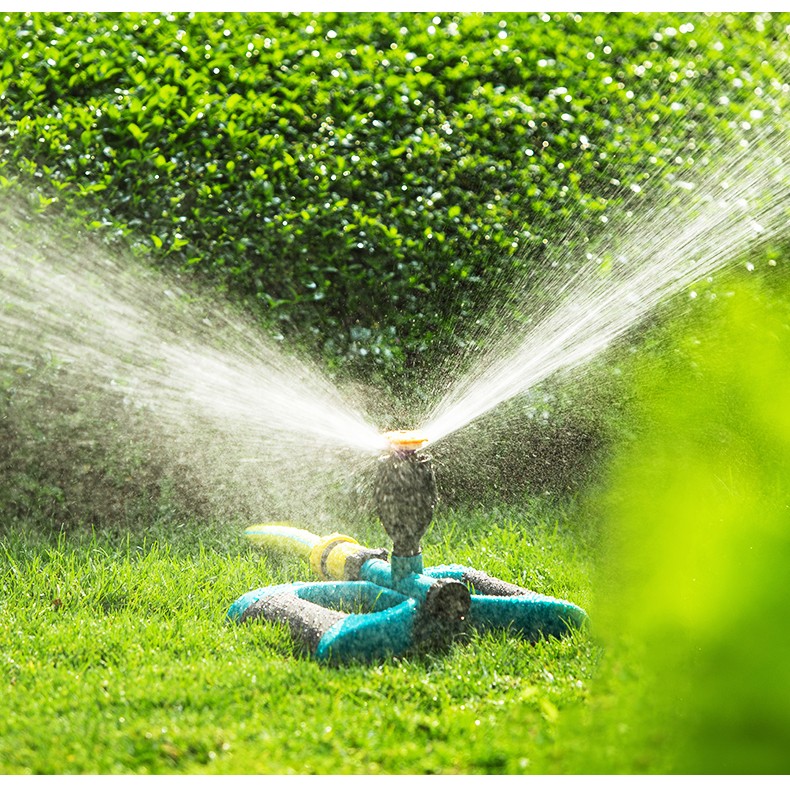 喷头浇水灌溉神器浇菜草坪屋顶降温洒水器麦格喷头地插4分接头套餐
