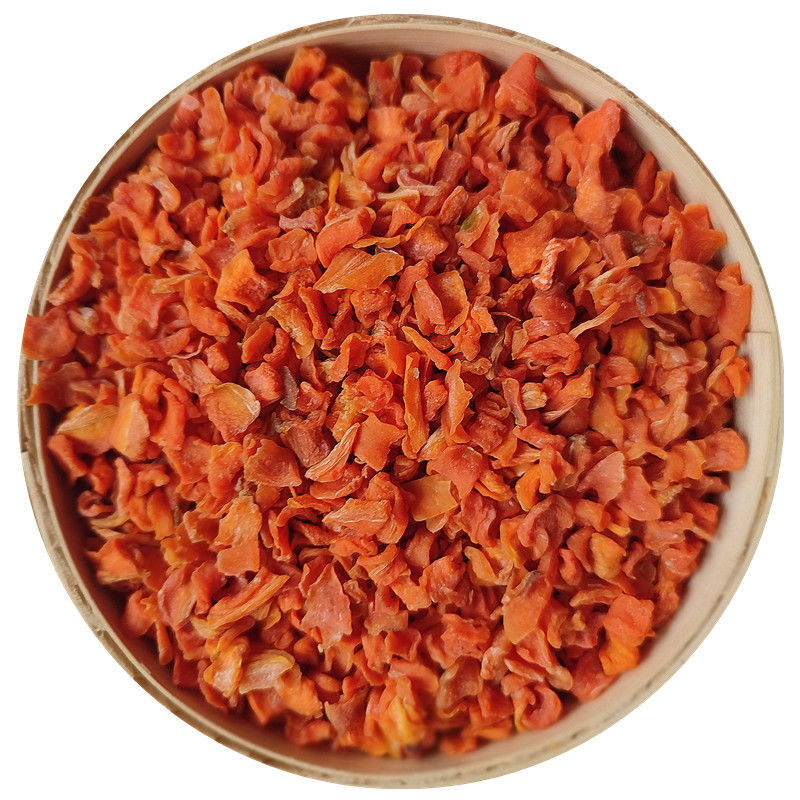 伟博脱水胡萝卜粒 脱水胡萝卜干5*5mm红萝卜丁脱水蔬菜 500克简易装