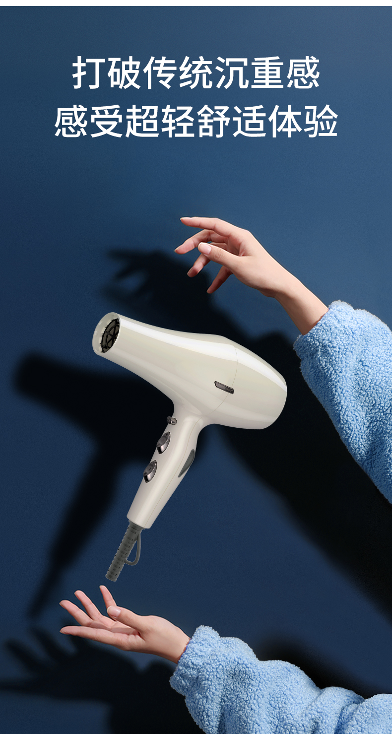 超轻吹风机火之凤电吹风机理发店专用发型师大功率发廊超轻大风无刷
