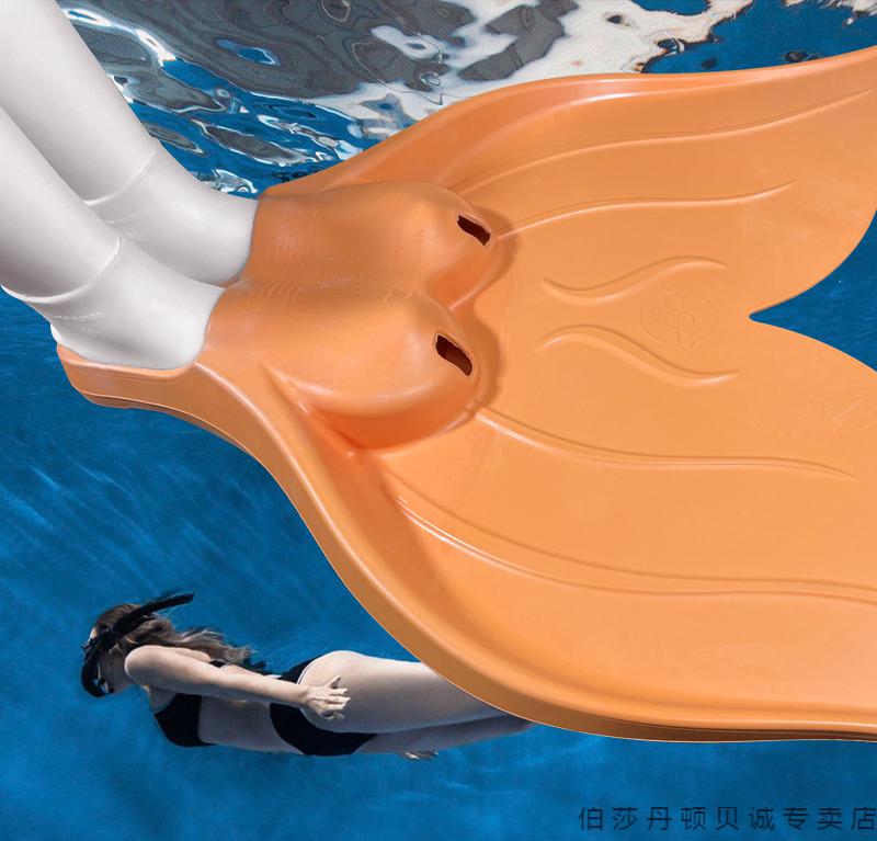 潜水袜防水硅胶游泳袜子冲浪潜水袜脚蹼袜不进水自由潜水美人鱼短袜