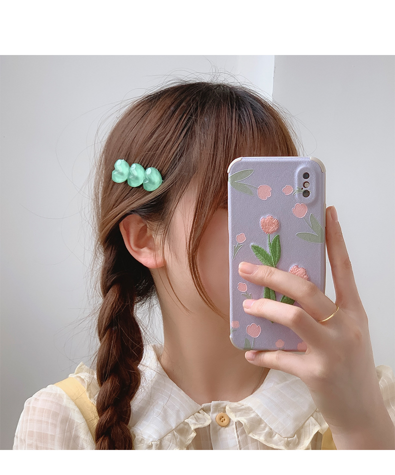 beautiful princessins网红彩色泫雅风发夹发卡刘海一字小夹子2021年