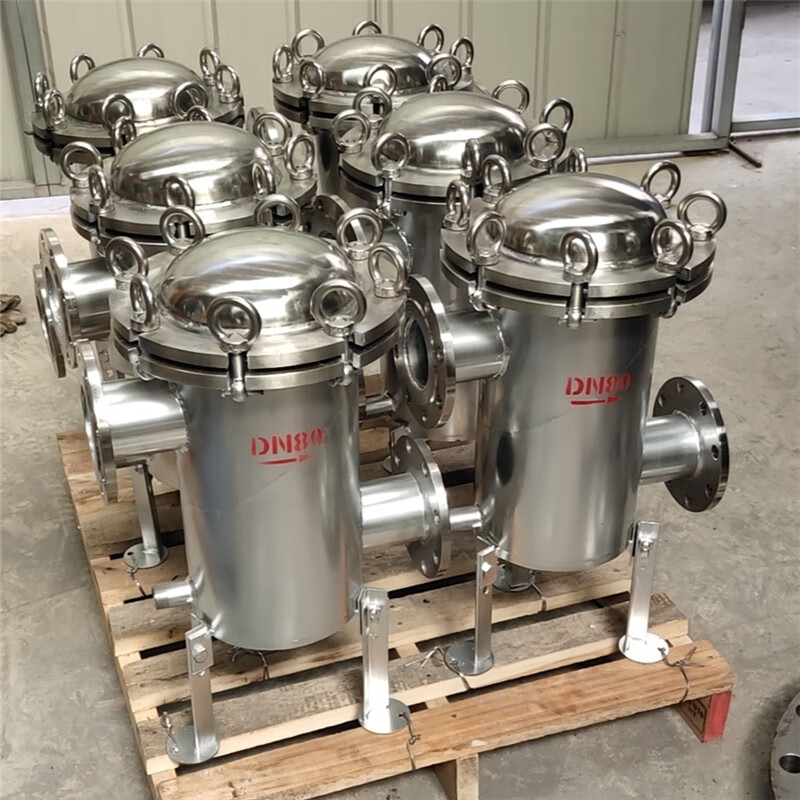 304不锈钢篮式过滤器蓝式过滤器管道过滤器筒式天燃气工业过滤器 dn15