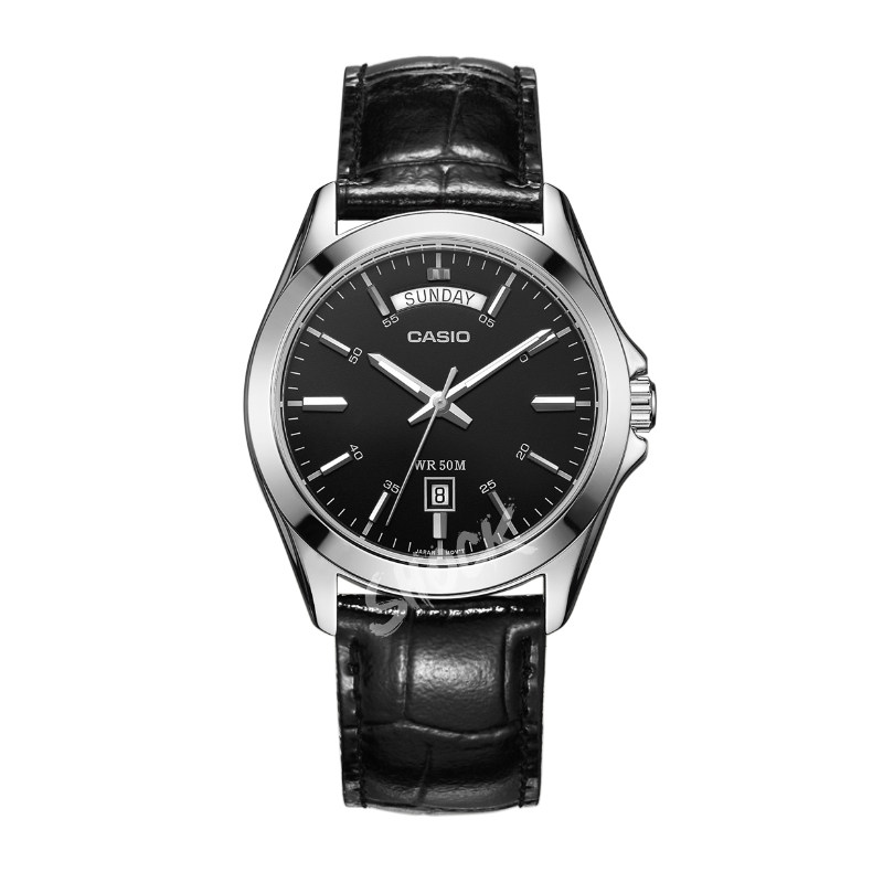 casio卡西欧 海外代购海外直邮 手表男休闲商务简约防水石英表男表mtp