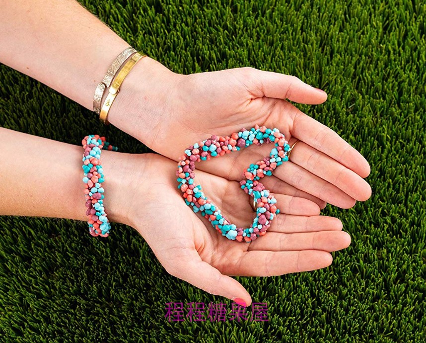 nerdsrope酸甜suant彩虹浆果绳子糖哔哩suna咀嚼音浆果味绳子糖26g天