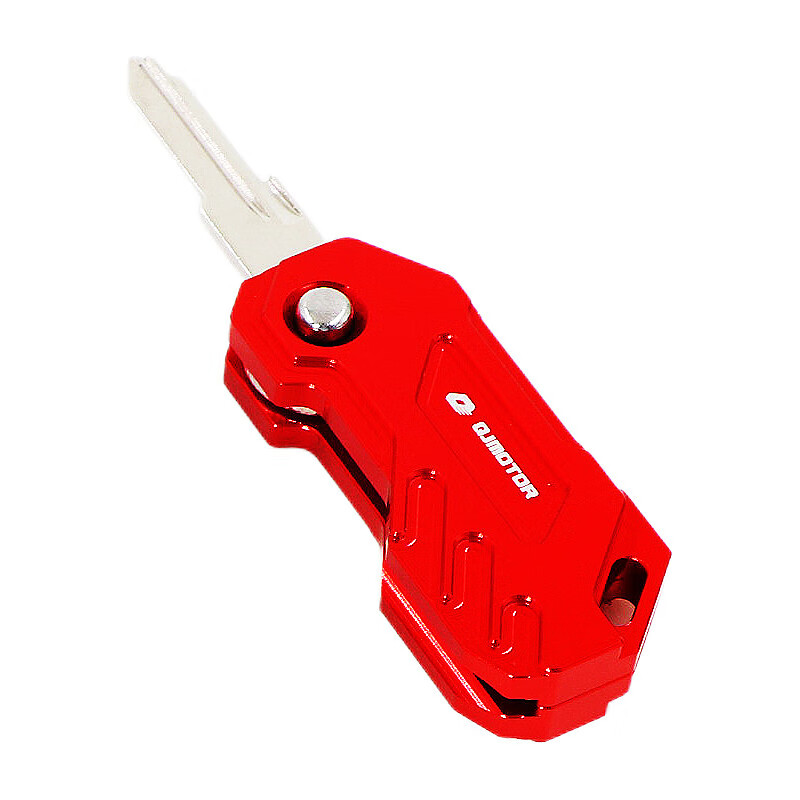 盖适用钱江qj赛350锁匙头r250摩托车钥匙装饰壳 m4折叠钥匙壳 钥匙胚