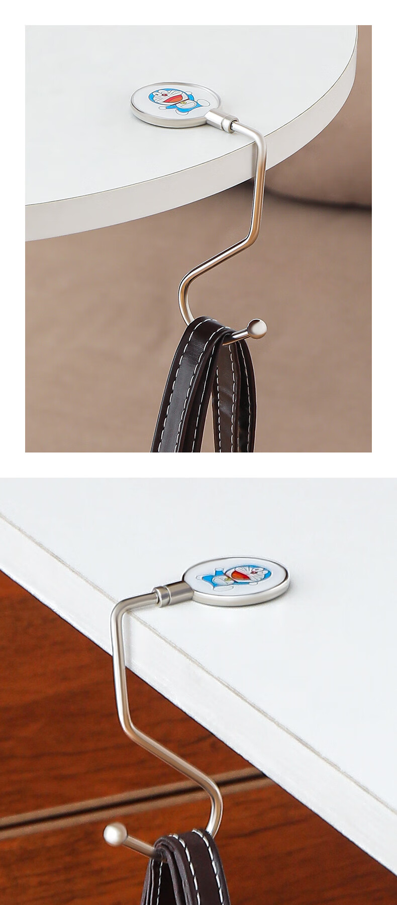 霜魄 书包挂钩桌边挂书包挂钩学生课桌侧桌边专用钩子随身随手书桌