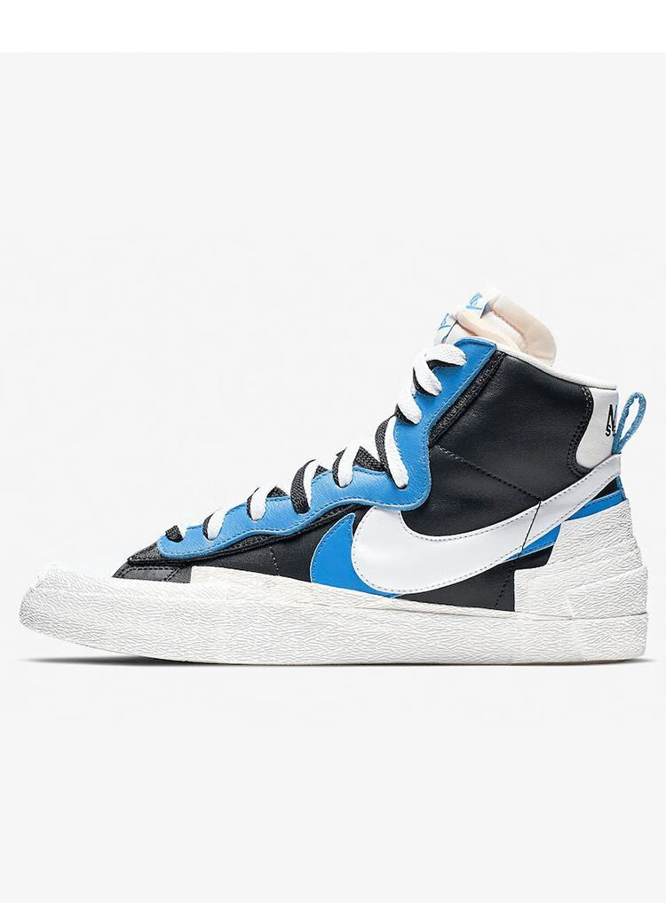 【自营官方旗舰店】sacai blazer开拓者经典款男解构高帮板鞋休闲女鞋