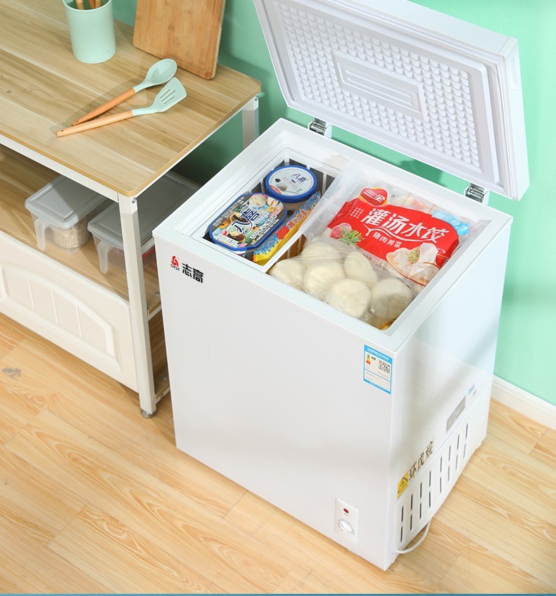 志高chigo小冰柜家用小型迷你冷藏冷冻单温冷柜节能省电bdbc110a158