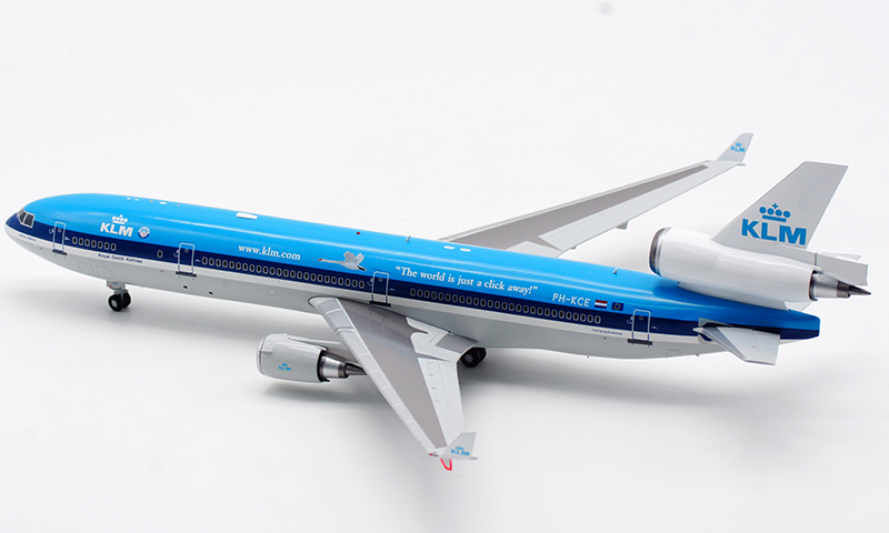 荷蘭航空1:200飛機模型 合金材質 klm 麥道md-11 ph-kce【圖片 價格