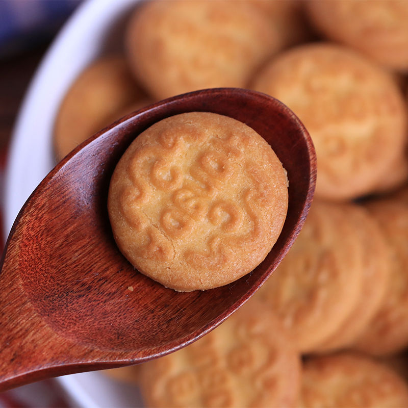 500g包香酥栗子味饼干营养早餐代餐小吃办公休闲零食栗蓉饼500gx1包