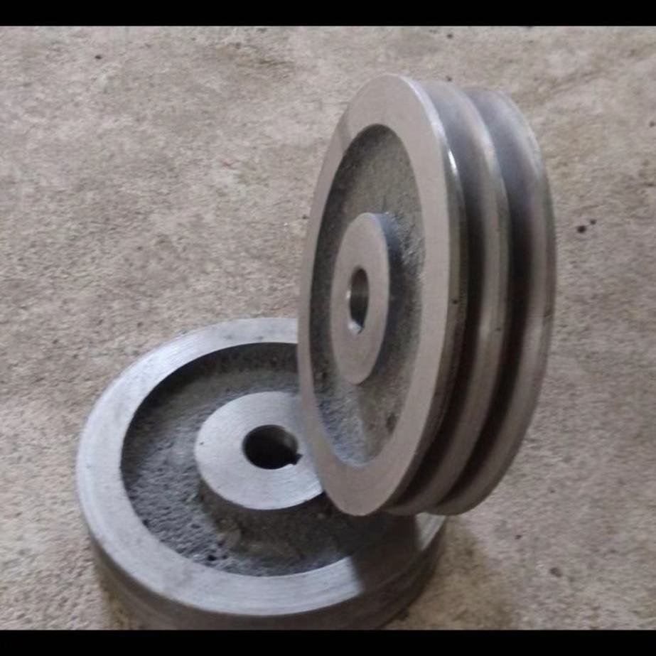 皮带轮皮带轮双槽三槽型普通空心轻型电机轮外径180—400各种三角带轮