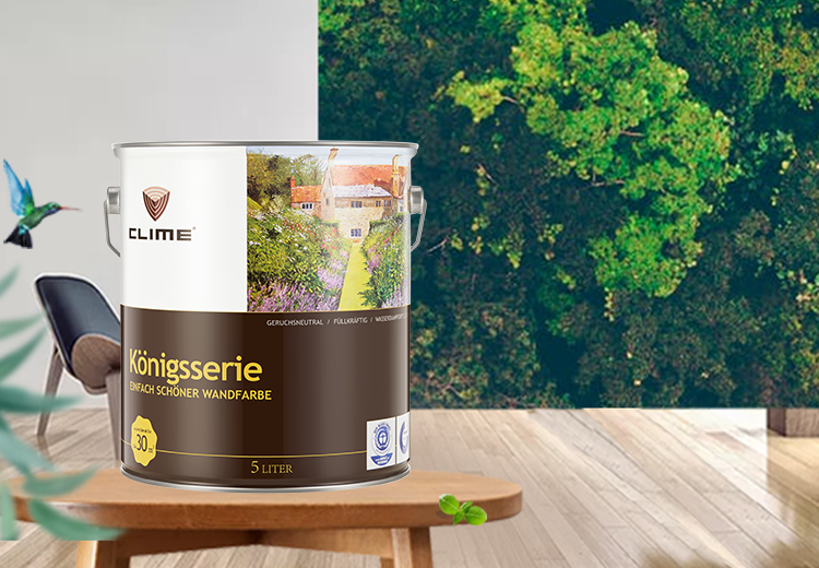 德国可耐美庄园净味呼吸墙面漆水性漆环保家用内墙乳胶涂料b6038白色