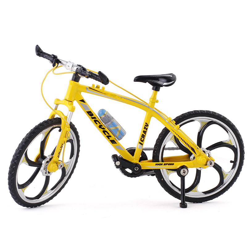 10创意传统老式复古单车男女二八大杠自行车模型玩具 男式自行车-黑色