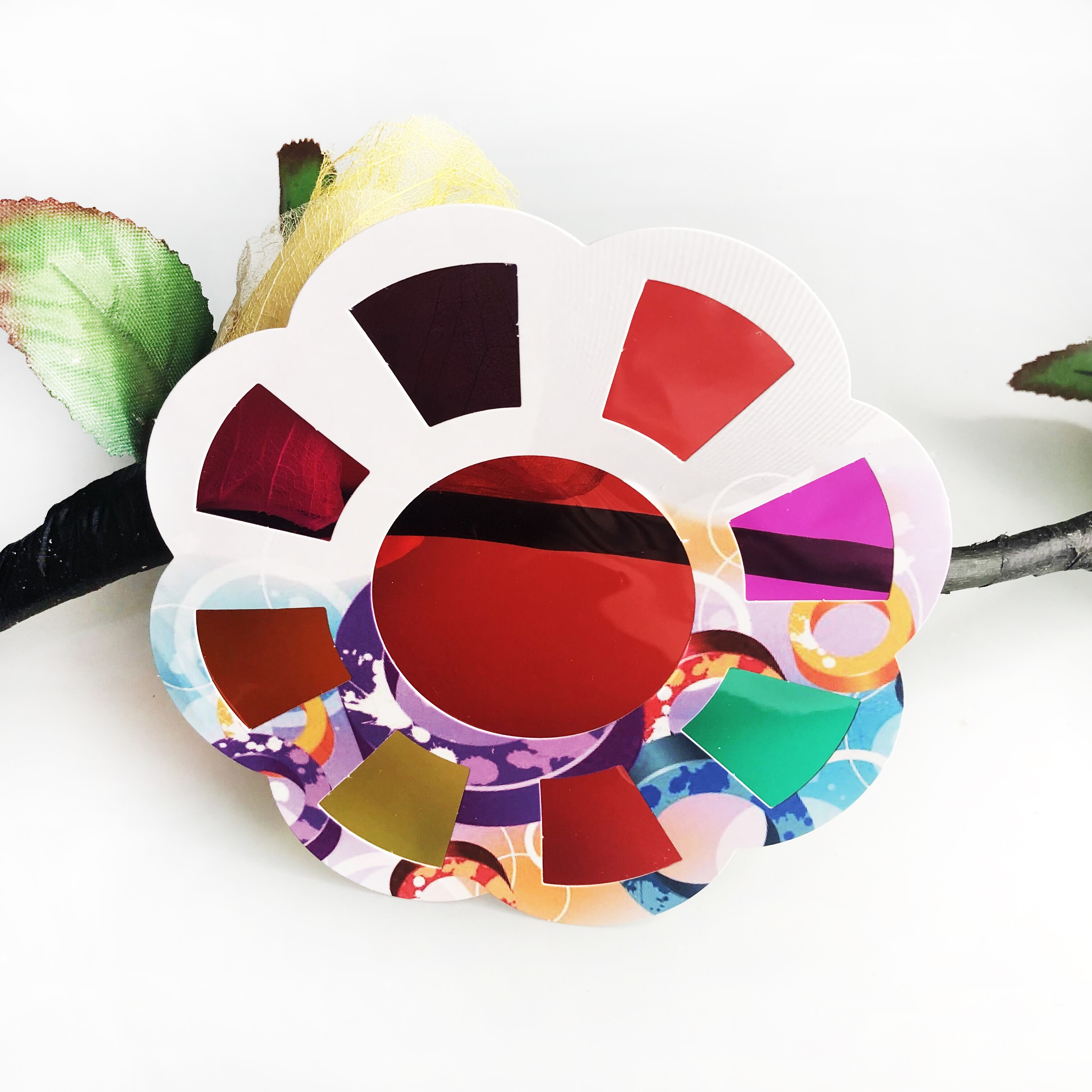 【定制】彩色玻璃纸幼儿园手工教具儿童识色透明灯膜美术纸光影绘画