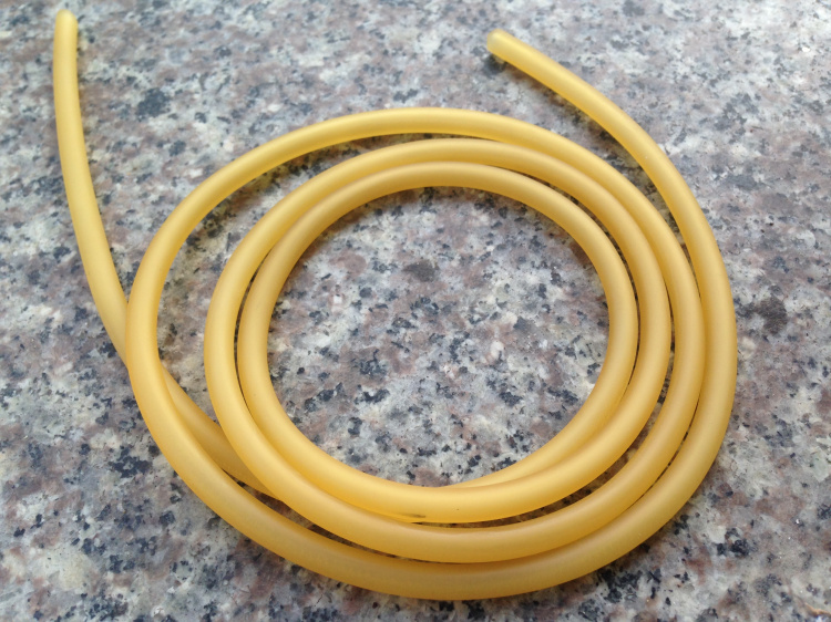 加粗气门芯高弹性橡胶管弹弓皮筋5mm粗气门芯止血橡胶管5mm粗的50cm一