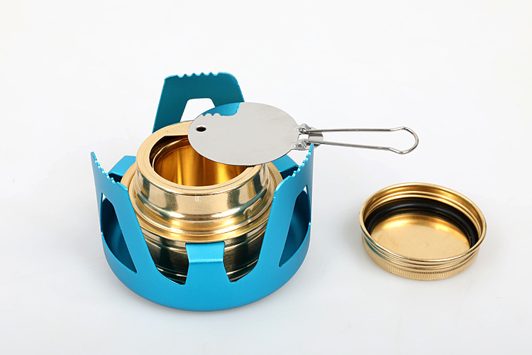 户外野营酒精炉头 汽化液体酒精炉具 迷你酒精炉便携式创意酒精炉