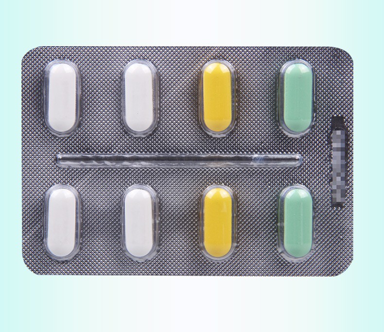 丽珠维三联枸橼酸铋钾片替硝唑片克拉霉素片组合包装56片盒幽门螺杆菌