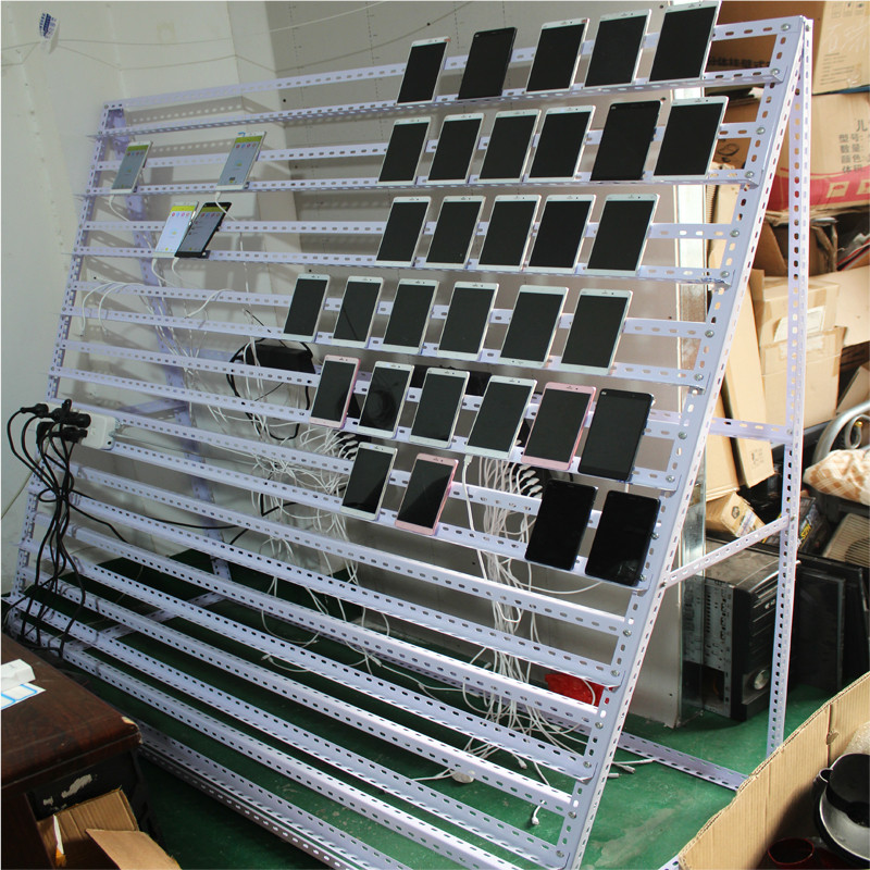 群控手机支架微商手游工作室工作架多用途抖音直播云