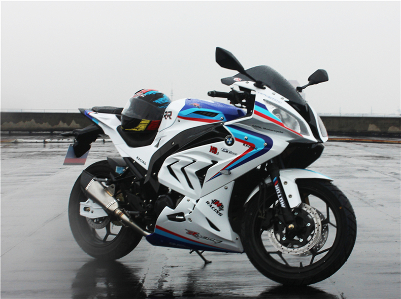 全新国产宝雕双rr摩托车大跑车地平线重型机车双缸水冷400大排量500