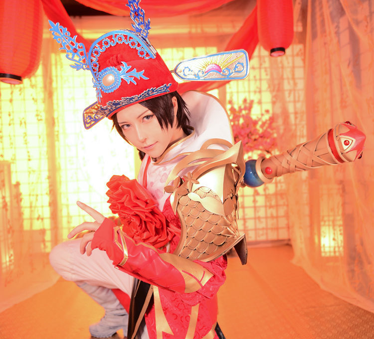 王者荣耀cos服男孙悟空大圣娶露娜一生所爱皮肤婚服喜服cosplay 孙