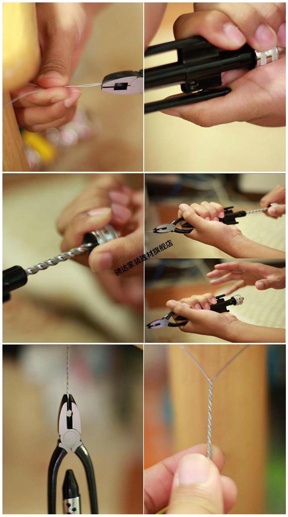 进口单向双向航空保险丝钳绞线钳扭线钳6寸9寸twisting定制6寸单向