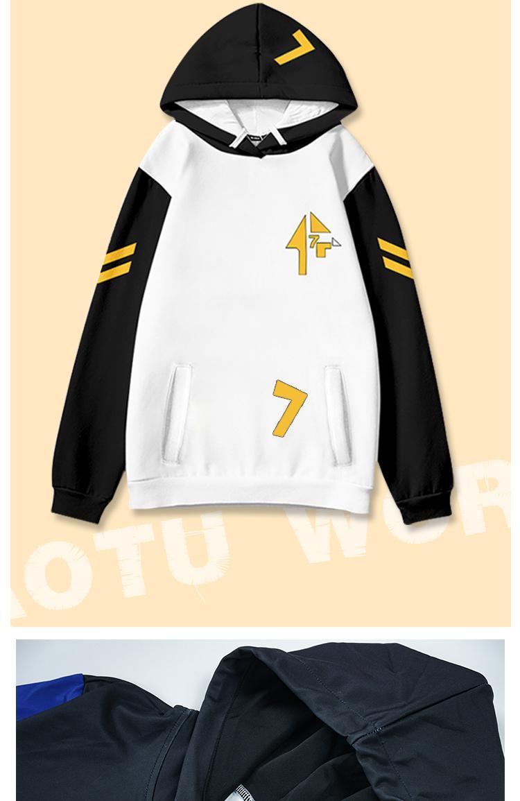 凹凸世界动漫二次元周边安迷修雷狮帕洛斯秋冬长袖保暖卫衣连帽衫2021