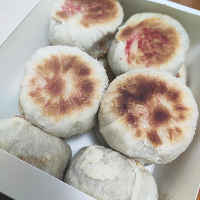 长发鲜肉月饼苏州美食特产苏式长发西饼酥皮虾仁蛋黄肉松中秋现烤