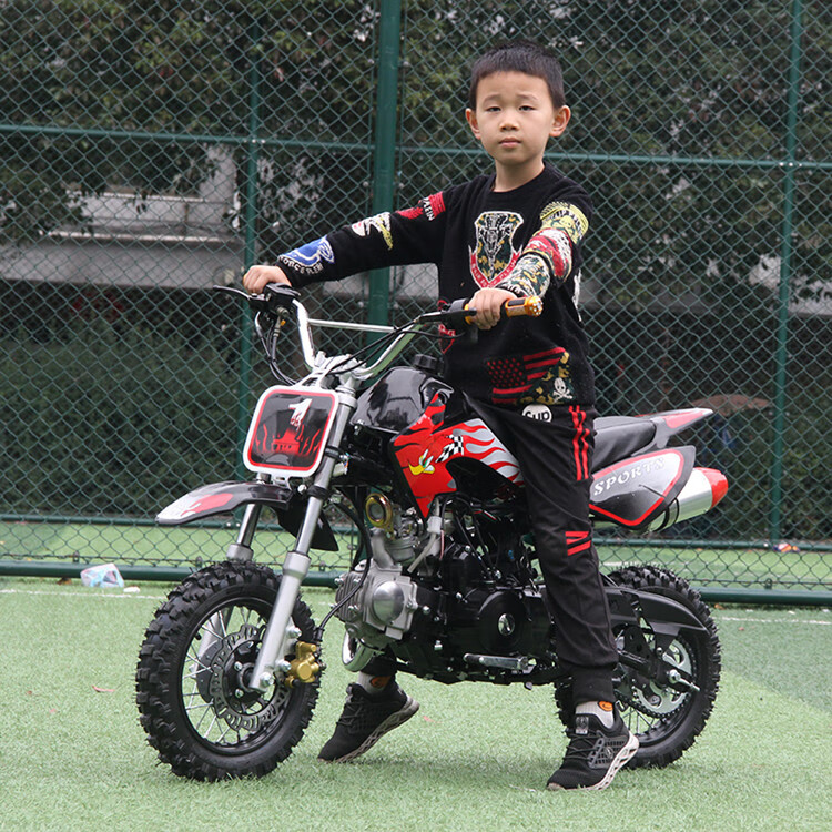 小孩子骑的摩托车机车迷你摩托车儿童汽油车小孩子山地车49cc4冲程