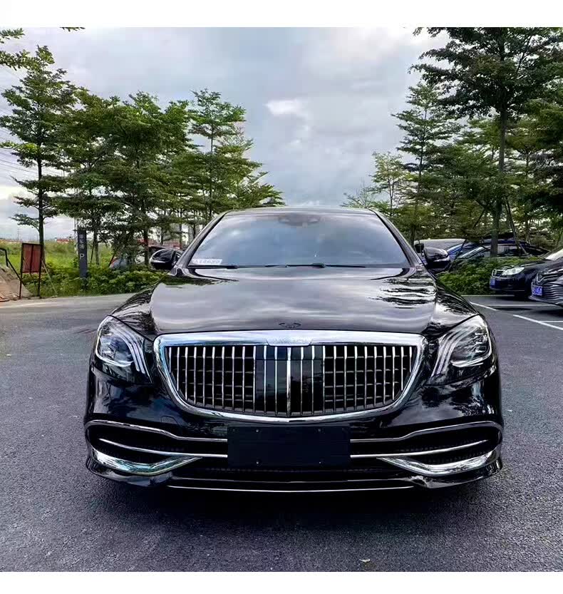 奔驰s级迈巴赫中网s350l s450l s500尾标迈巴赫立标s680包围套件 14