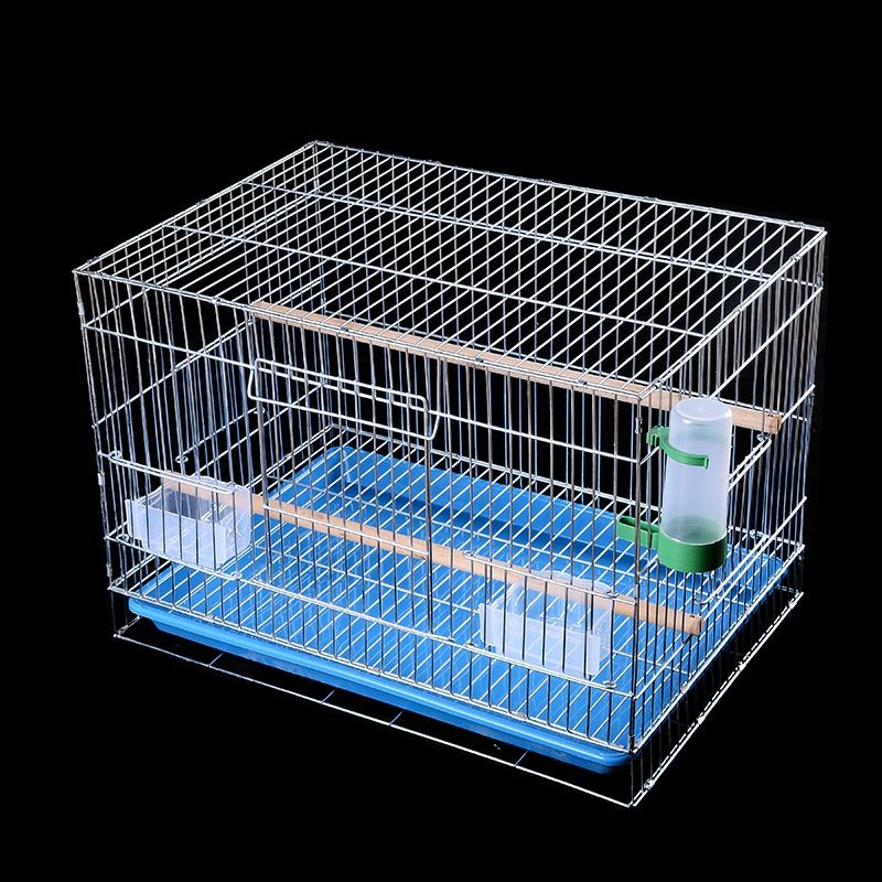 虎皮鹦鹉鸟笼中大型飞行笼镀锌八哥虎皮牡丹加粗养殖大号繁殖笼403030