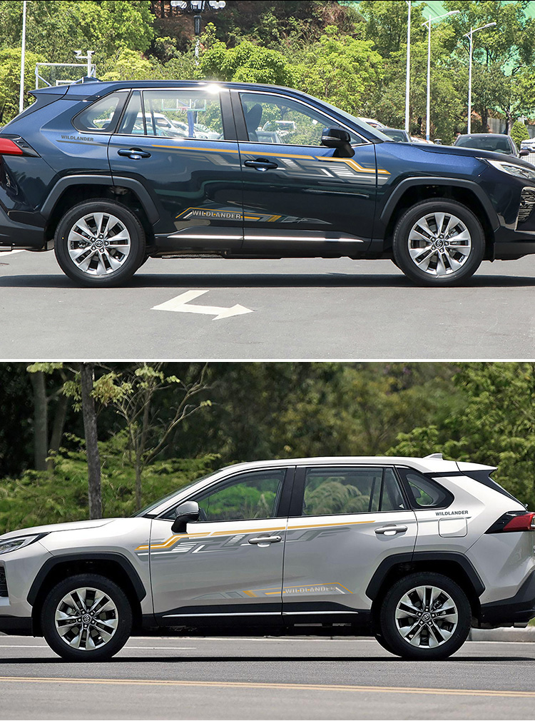 适用于丰田威兰达车贴装饰贴纸威兰达装饰车身丰田装饰贴纸改装件