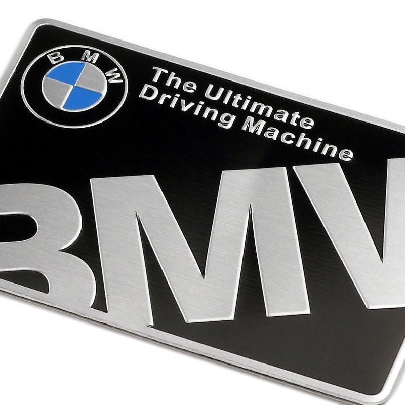 宝马标电动车摩托车改装宝马标志宝马车标bmw贴标侧标 6.