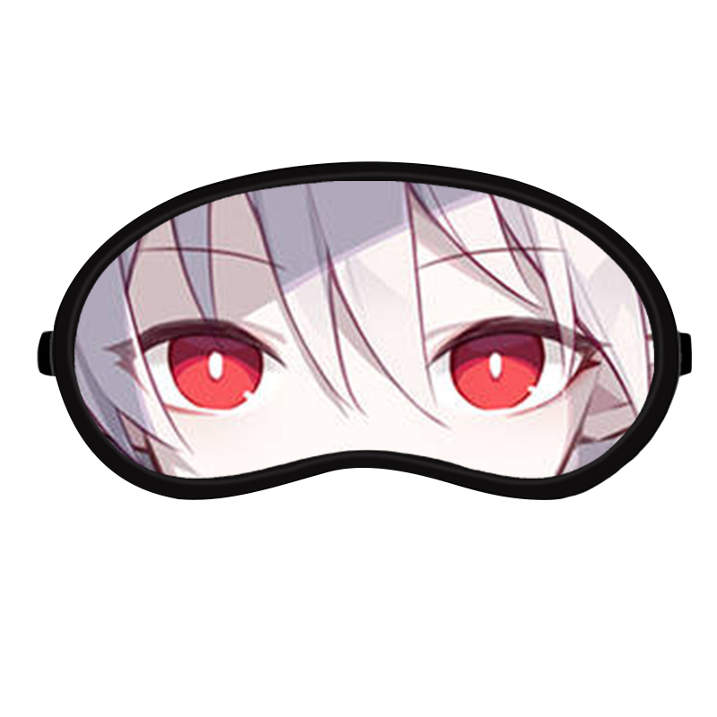 明日方舟眼罩阿米娅能天使罗德岛银灰年动漫周边冷热两用睡眠眼罩 v款