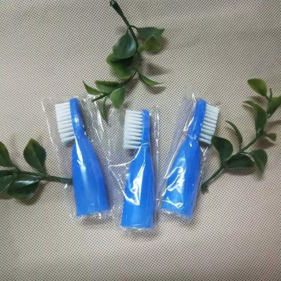 监狱牙刷软毛犯人专用看守所拘留所囚犯劳教安全专用手指牙刷试用