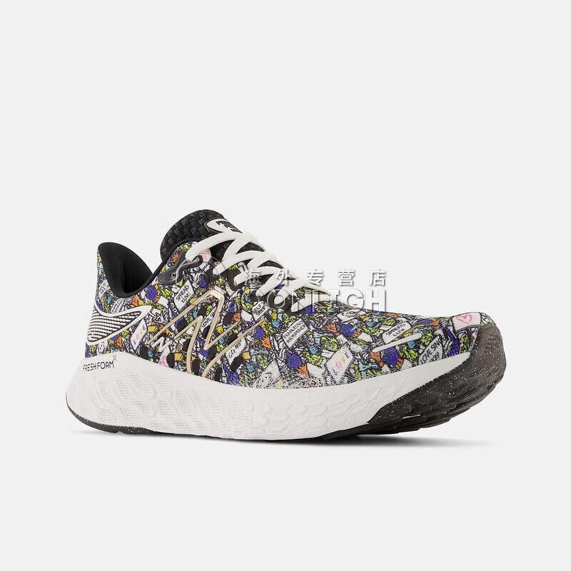 新百伦new balance fresh foam 1080v12 印花百搭舒适缓震男式跑步鞋