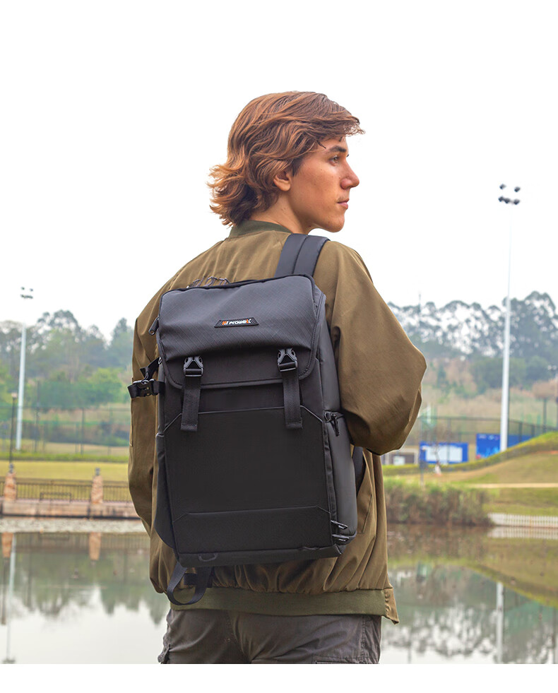 Pulewei Camera Bag, Urban Travel Photography Backpack, Waterproof Camera Bag, Nikon Sony Canon Mirrorless DSLR Photography Backpack, Large Capacity Inner Liner Bag, Commuter Bag 15