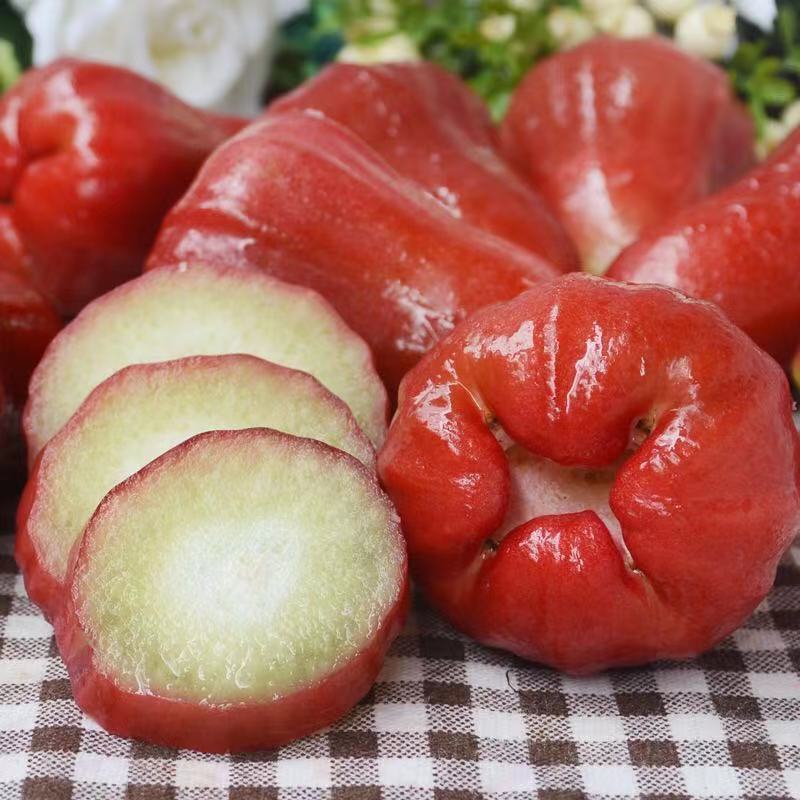 正宗黑金刚莲雾5斤海南特产莲雾水果当季孕妇莲雾果新