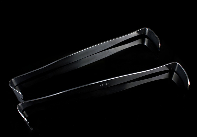 器械304不锈钢大号组织拉钩双头肌肉拉勾j50230大号甲状腺拉钩1对2支