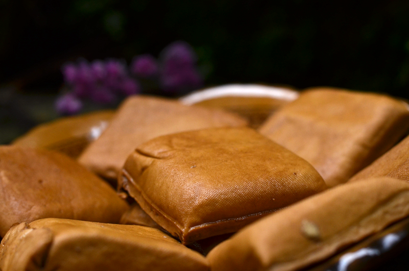 攸县香干湖南特产正宗子嫩豆腐湘菜馆真空冰袋包装 柴火香干1斤 大