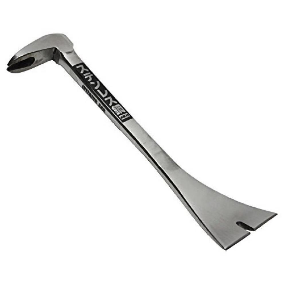 撬棍日本直邮skii五金工具防生锈v型撬棍200mm银色坚固耐用高品质定制