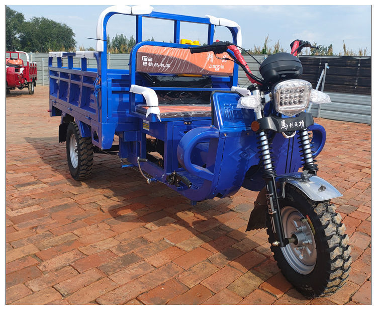 2022宗申动力农用正三轮摩托车燃油家用汽油三轮车自卸载重货运踏板车