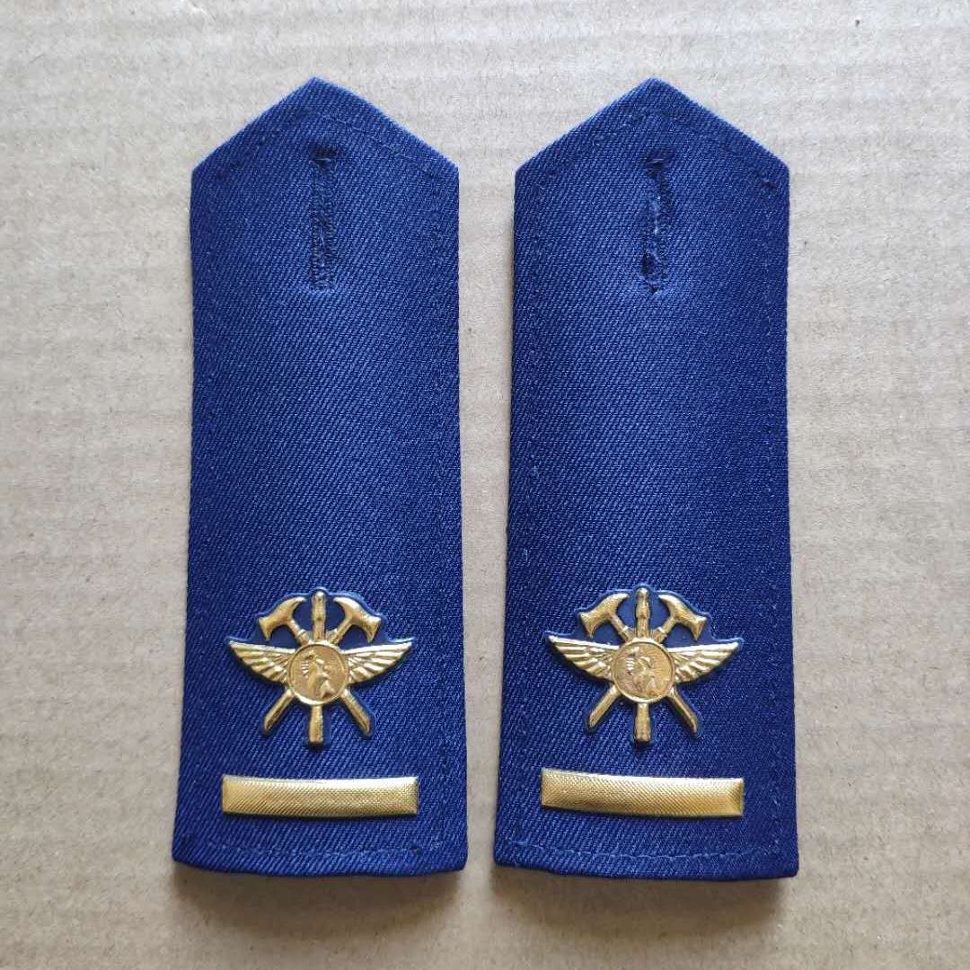 背包贴标志配饰专职三件套领章套肩软肩章 合同制消防员三件套【图片