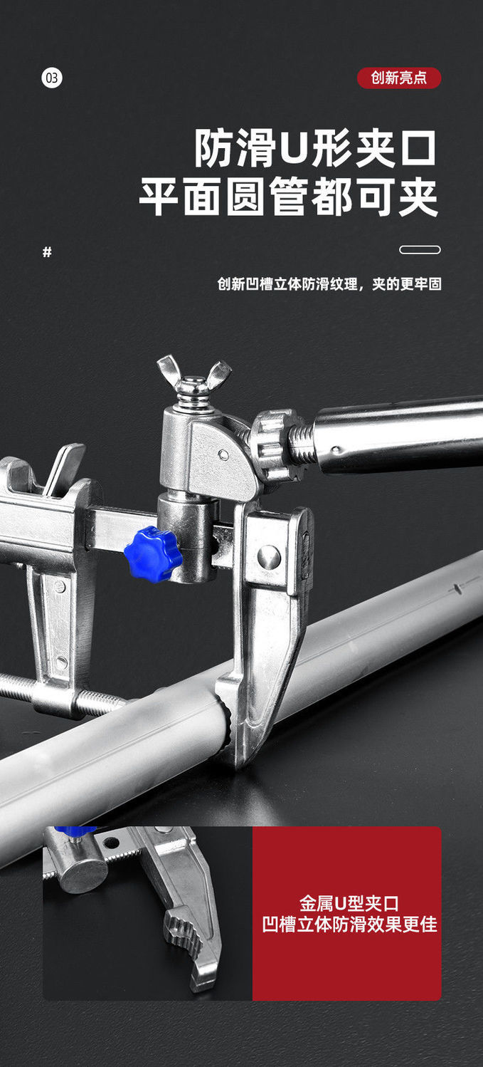 桥钓支架炮台配件夹式万向手杆手竿钓鱼竿支架杆多功能船钓炮台架双头