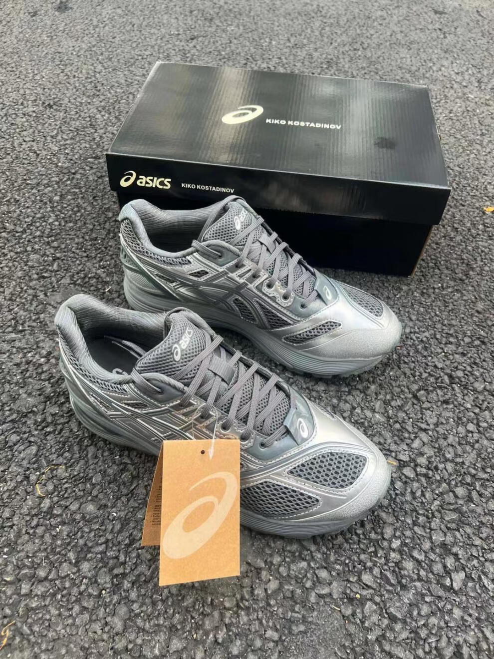 【官方旗舰】kiko鞋kiko kostadinov gel-korika 联名复古跑鞋银色